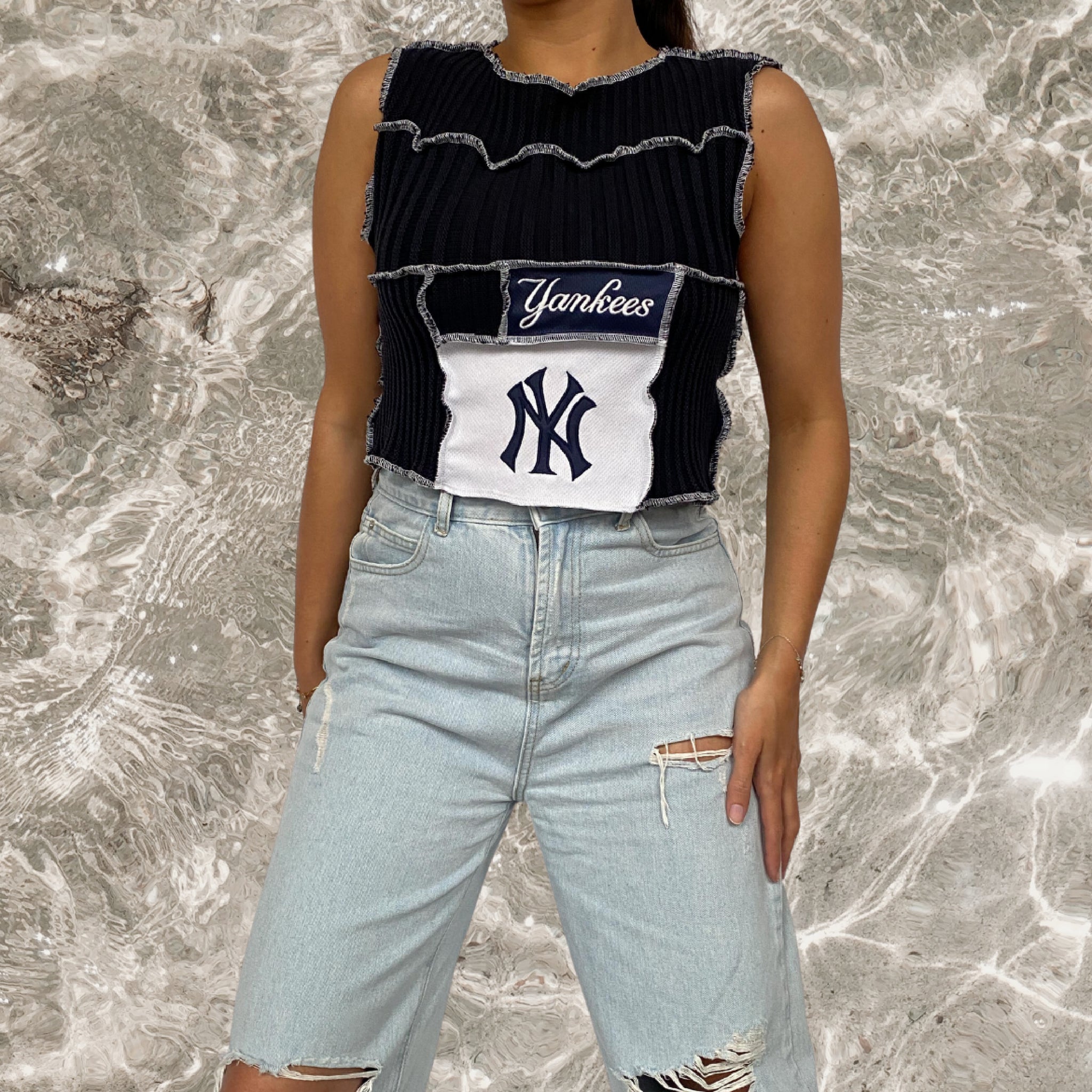 Reworked Yankees top (M/L)